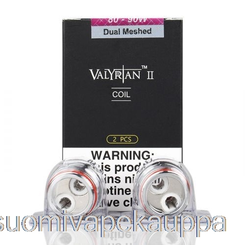 Vape Nesteet Uwell Valyrian Ii 2 Vaihtokelaa 0,14 Ohm Un2-2 Kaksoisverkkokelaa